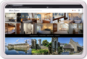 Site web location maison à Concarneau Bretagne