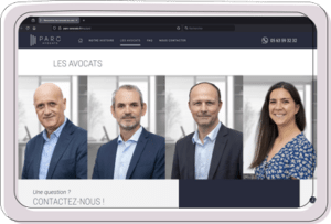 Portraits des avocats du cabinet IPARC