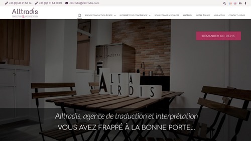 Homepage Alltradis
