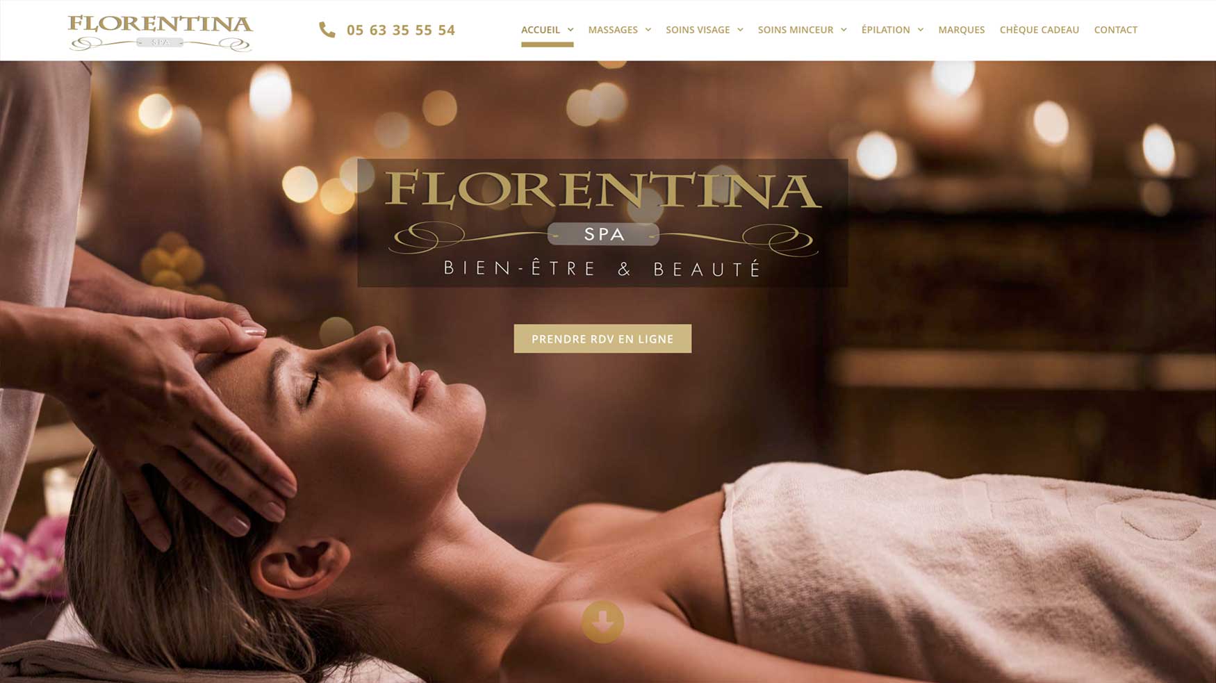Homepage Institut Florentina