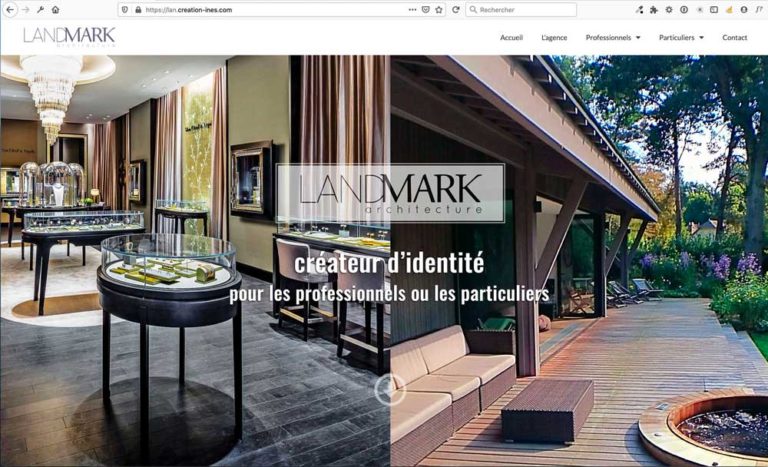 Refonte du site Internet de Landmark Architecture